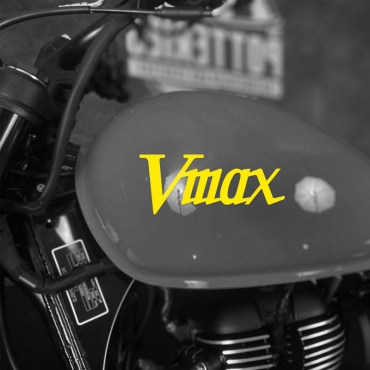Наклейка YAMAHA V-MAX на мотоцикл