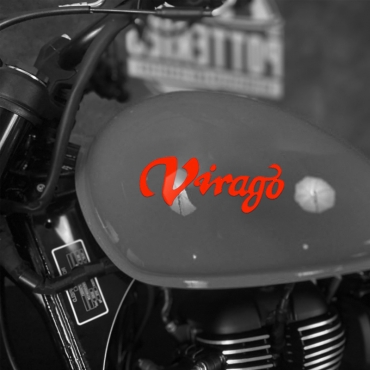 Наклейка YAMAHA VIRAGO на мотоцикл