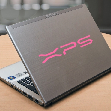 Наклейка на ноутбук DELL XPS