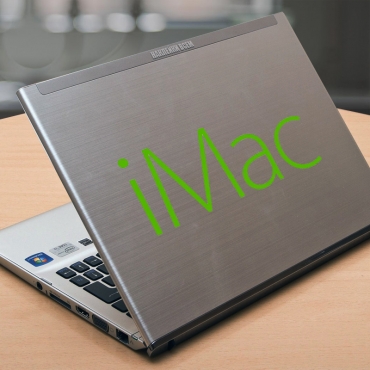 Наклейка на ноутбук iMac