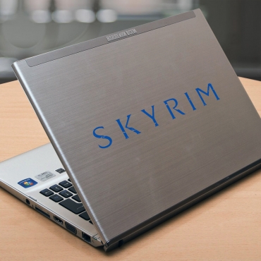 Наклейка на ноутбук SKYRIM