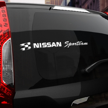 Наклейка Nissan SporTeam