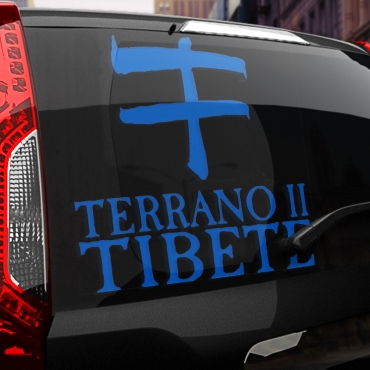 Наклейка Nissan Terrano II Tibet