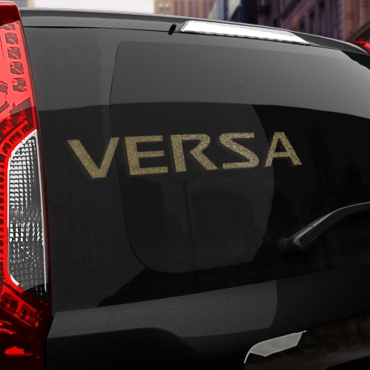 Наклейка Nissan VERSA