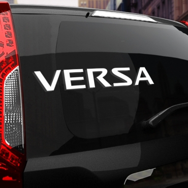 Наклейка Nissan VERSA