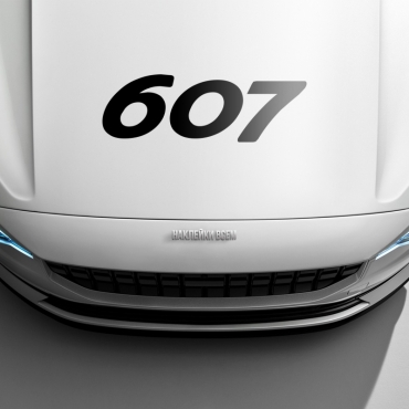 Наклейка Peugeot 607