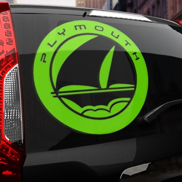Наклейка Plymouth