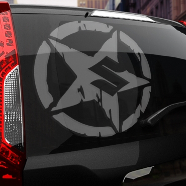 Наклейка PUNISHER SUZUKI