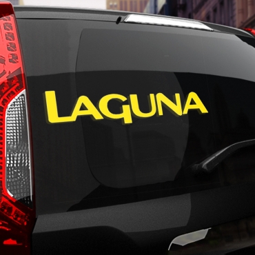 Наклейка Renault LAGUNA