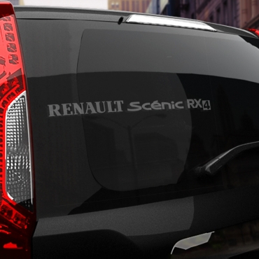 Наклейка Renault Scenic RX4