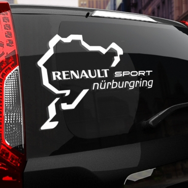 Наклейка Renault Sport Nurburgring