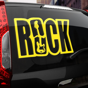 Наклейка ROCK