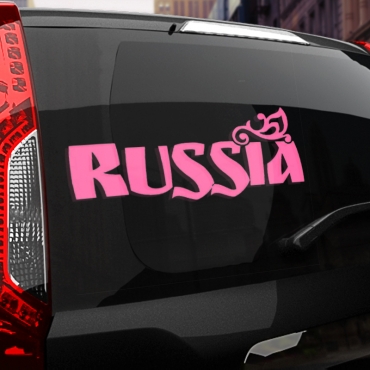 Наклейка RUSSIA
