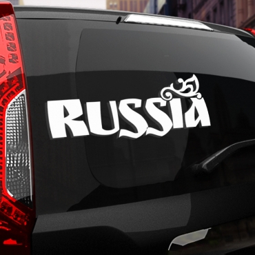 Наклейка RUSSIA