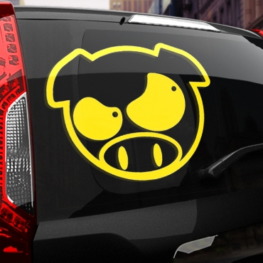Наклейка Subaru Pig