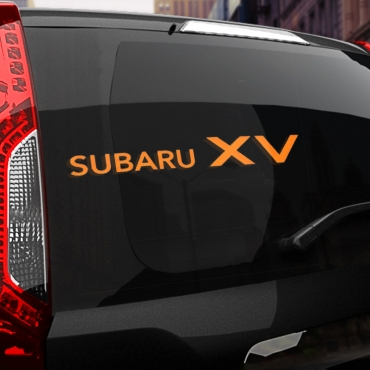 Наклейка Subaru XV