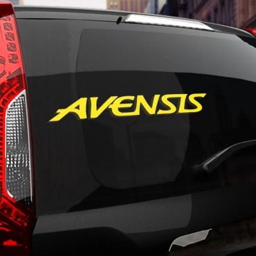 Наклейка Toyota AVENSIS