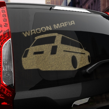 Наклейка WAGON МАФИЯ (2104)