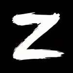 Наклейка буква Z