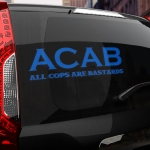 Наклейка ACAB