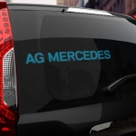 Наклейка AG Mercedes