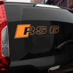 Наклейка Audi RS 6