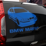 Наклейка BMW МАФИЯ