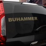 Наклейка BUHAMMER