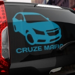 Наклейка CHEVROLET CRUZE МАФИЯ