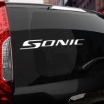 Наклейка Chevrolet Sonic