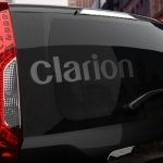 Наклейка Clarion