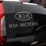 Наклейка эмблема KIA MOTORS