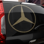 Наклейка эмблема Mercedes