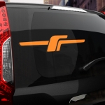 Наклейка эмблема Subaru Forester