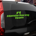 Наклейка F1 Honda Racing Team