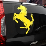 Наклейка Ferrari конь