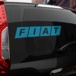 Наклейка Fiat