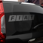 Наклейка Fiat