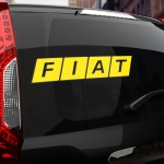 Наклейка Fiat