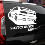 Наклейка HATCHBACK МАФИЯ (Subaru)