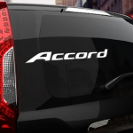 Наклейка Honda Accord