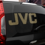 Наклейка JVC