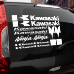 Наклейка Kawasaki набор