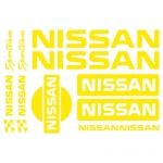 Наклейка NISSAN набор