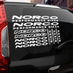 Наклейка NORCO комплект 30х20 см