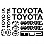 Наклейка Toyota набор