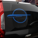 Наклейка логотип Opel