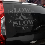 Наклейка Low&Slow