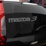 Наклейка MAZDA 3