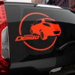 Наклейка Mazda DEMIO